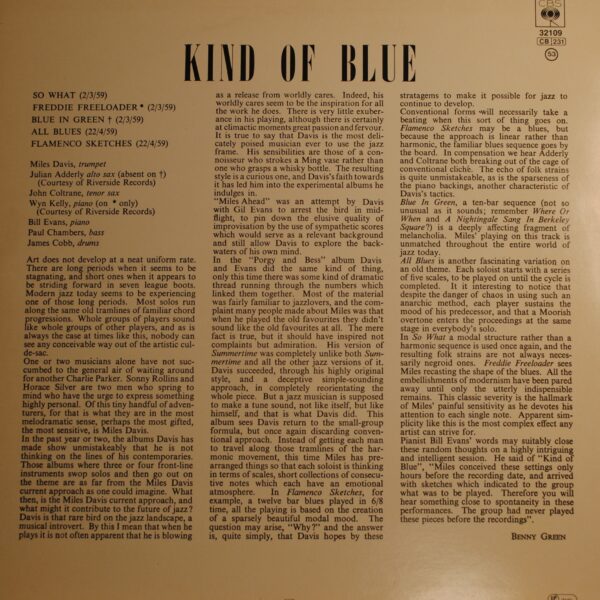 Miles Davis – Kind Of Blue - Afbeelding 2