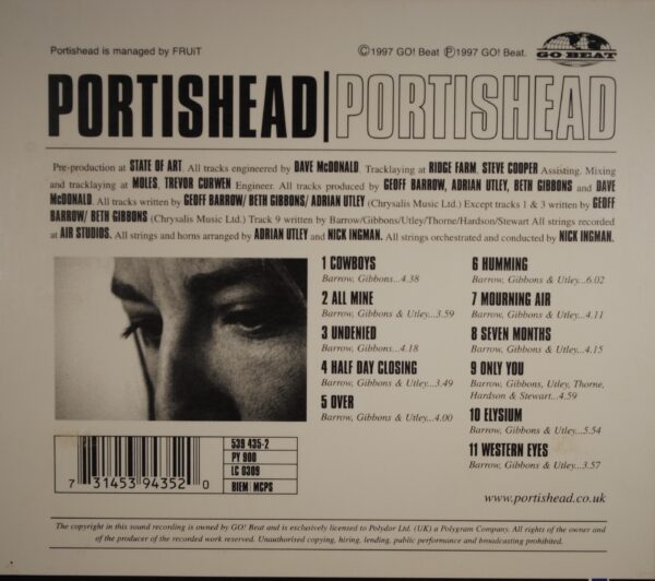 Portishead – Portishead  (Digi-Pack) - Afbeelding 2