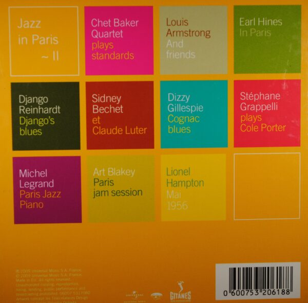 Jazz in Paris - Div. Art.  (10CD) - Afbeelding 2