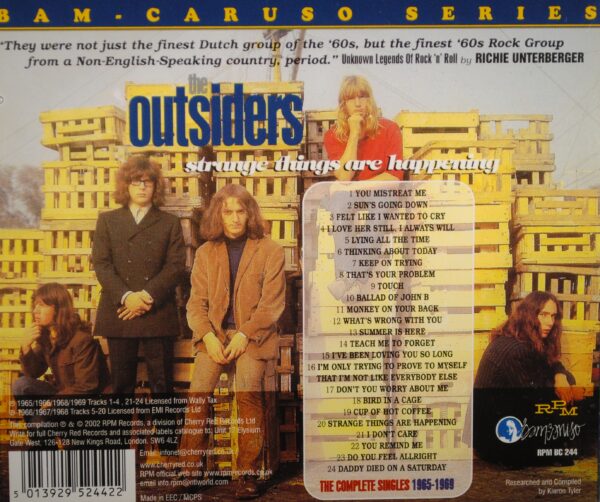 Outsiders – Strange Things Are Happening (The Complete Singles 1965-1969) - Afbeelding 2