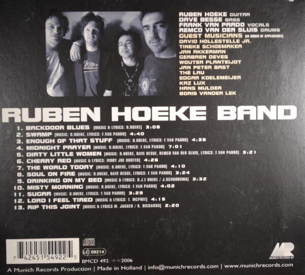 Ruben Hoeke Band – Sugar - Afbeelding 2