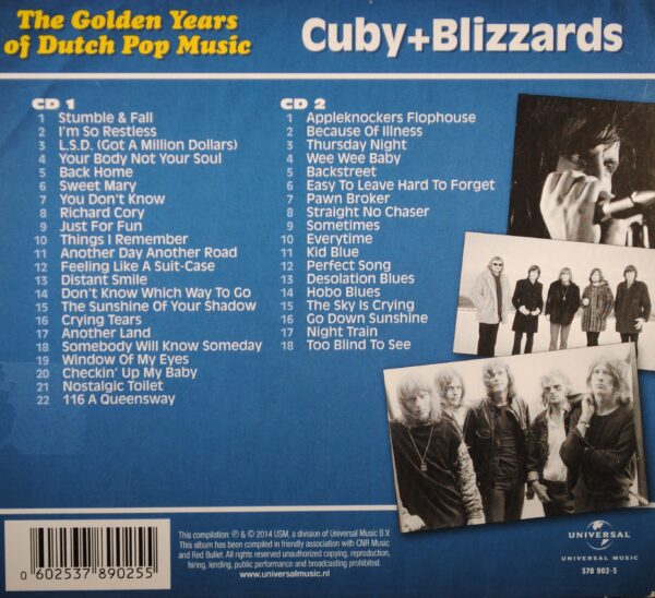 Cuby + Blizzards – The Golden Years Of Dutch Pop Music (A&B Sides And More/2CD) - Afbeelding 2