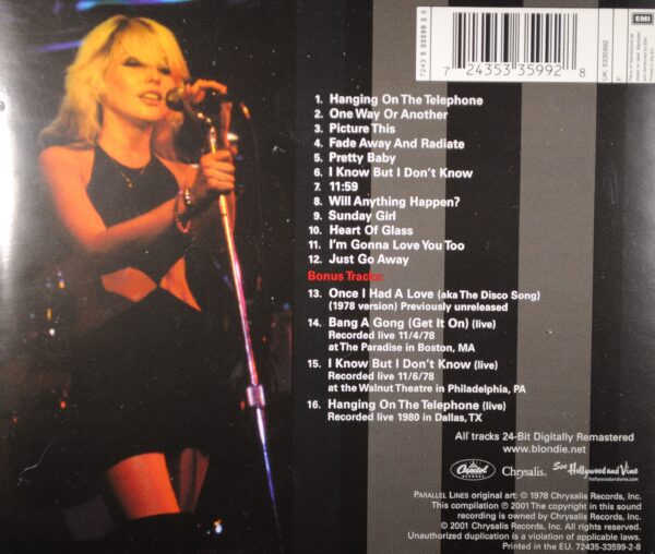 Blondie – Parallel Lines - Afbeelding 2