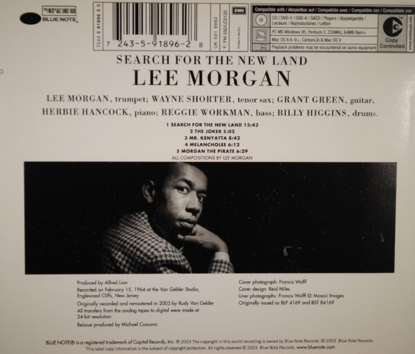 Lee Morgan – Search For The New Land - Afbeelding 2